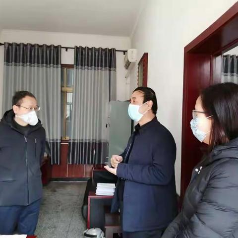 县纪委书记任全智检查指导农业农村局疫情防控工作