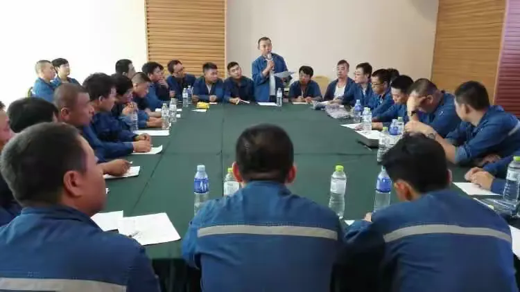 江达扬升企业集团 内蒙区域工程技术和安全培训会