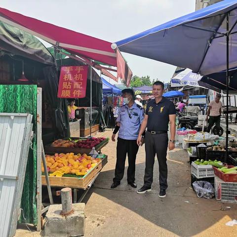 城门镇开展全国文明典范城市迎检巡查工作