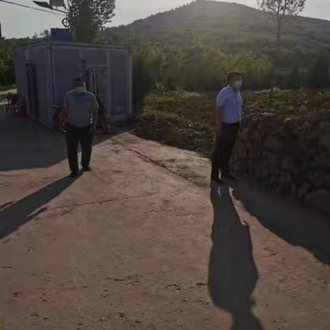 桂林镇陈镇长到兴泉村指导“疫情防控”及“六乱六清”工作