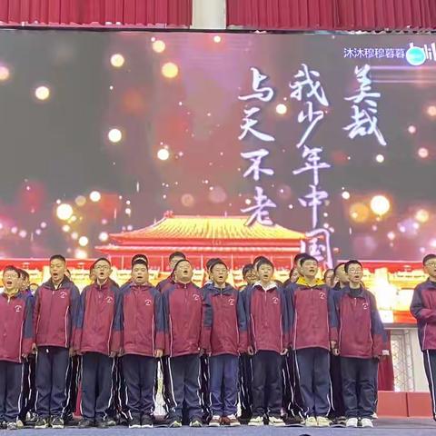 泗阳实验初中初一年级举行阅读展演活动