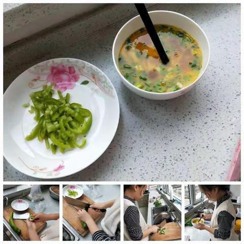 寒假的时候，我学习了两道菜，这不仅是学习的成果。其实，这更引起了我深深的思考