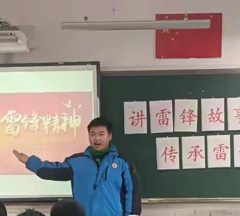 更楼初中3月最美公益月—学雷锋活动，助力“双减”