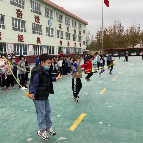 王家坞小学冬季跳绳比赛圆满结束