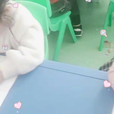 大城春蕾幼儿园小中班快乐涂色之飞翔的小鸟