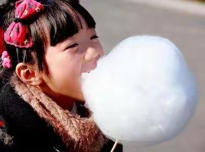 大城春蕾幼儿园小中班快乐美食制作之棉花糖