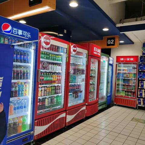 （金色港湾店）冰柜陈列图片