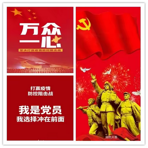 众志成城共抗疫情，三中党员争当先锋 ——致丹阳市第三中学全体共产党员的倡议书