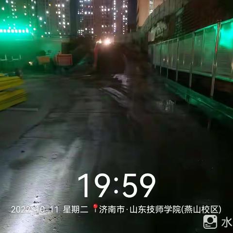 市扬尘办开展扬尘治理夜间专项督查检查