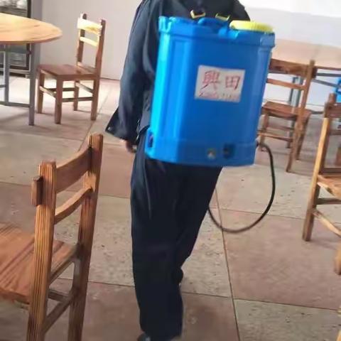 “疫”起消毒，防患未然——记白沙中学停课期间校园消毒进行中
