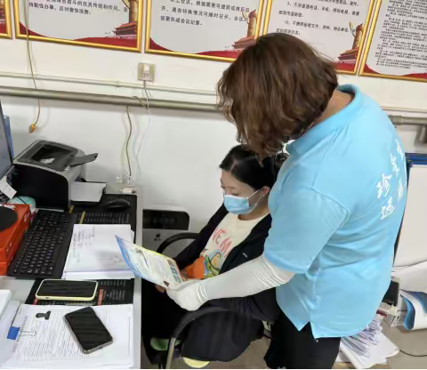 杨庄镇社区戒毒（康复）工作站开展禁毒宣传“进机关”活动