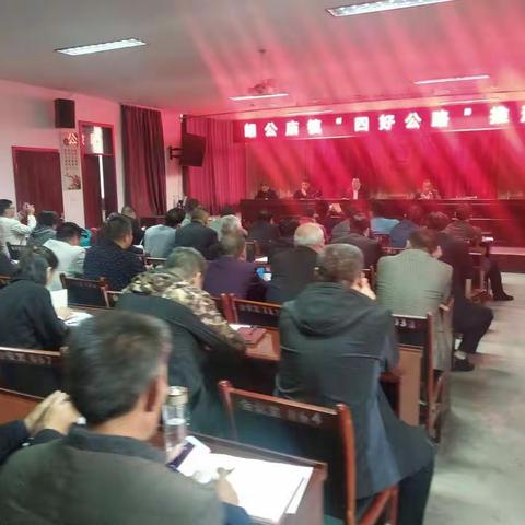 朗公庙镇“四好公路”2019年10月24日记