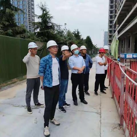 【沣东控股 中央商务区公司】开展节前安全检查