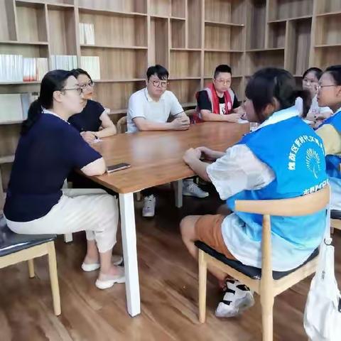 五七车站社区开展“社区有我，青春报到”暨大学生志愿服务见面会