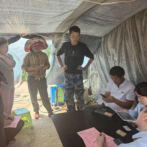 蒲城县支行惠农外拓开卡活动