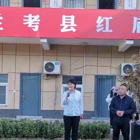 兰考县政法委员郑华腾一行观摩我镇平安建设工作