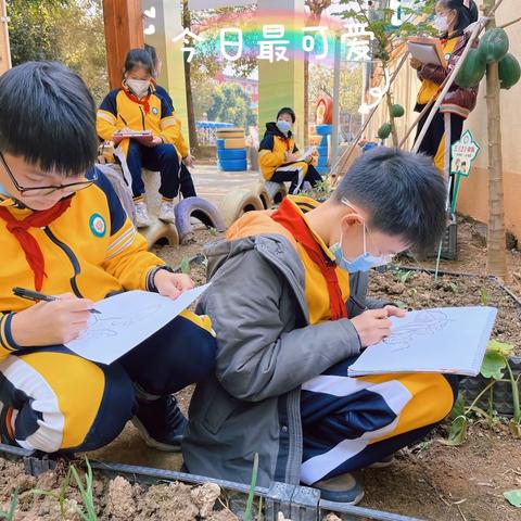 记春日校园写生