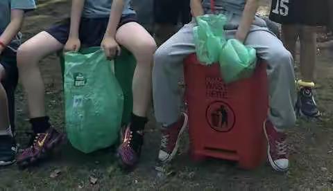 夏日里的环保小卫士