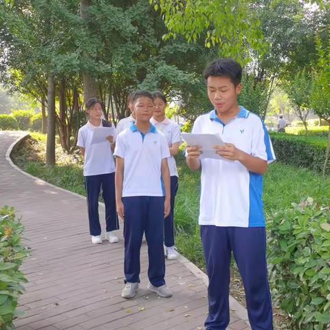 濮阳市油田第五中学新时代文明实践—颂端午、健身行活动