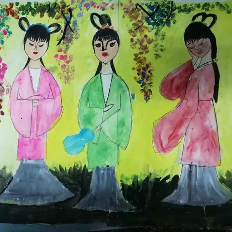 灏灏的画展抽象（2018）
