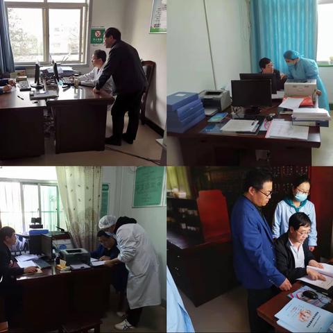 临潼区卫生健康局督导检查（中心）卫生院健康扶贫工作