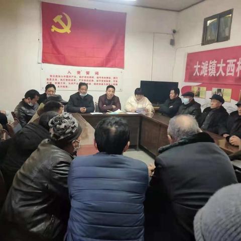 开启新征程，齐创新佳绩——大滩镇大西村党支部换届选举党员大会顺利召开