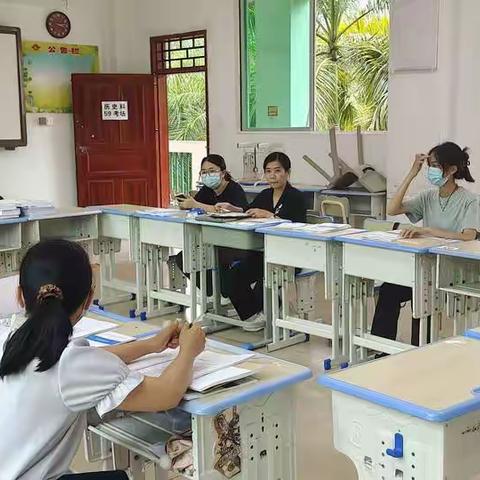 学课标研教材，一起努力向未来——记定安中学初中部语文组课前操练活动