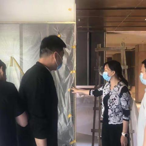 【曲江文化集团】文旅股份董事长赴御宴宫实地检查项目施工进展情况