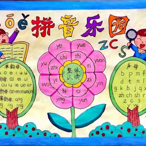 🌸停课不停学，拼音乐趣多🌸——记一年（2）班拼音小报