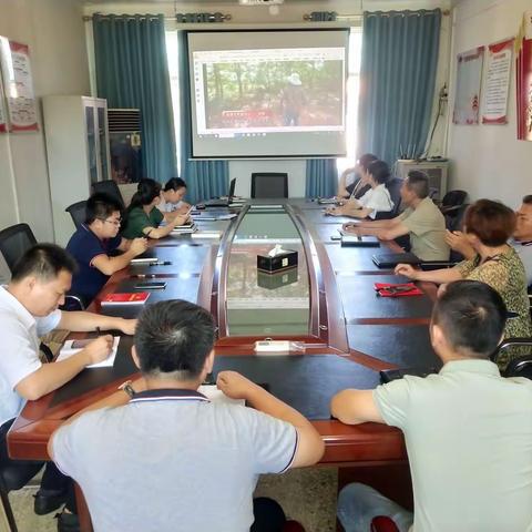 三江发控公司第一党支部召开全体党员会议