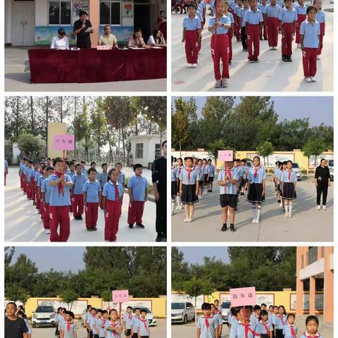 大高桥小学喜迎国庆——会操比赛