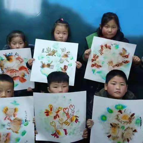 不一样的螃蟹（水粉）