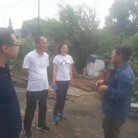 葛布街道防汛为首                                                  确保群众安全度汛