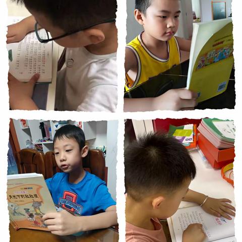 东洲小学长江路校区小溪流班星梦小组暑期阅读活动