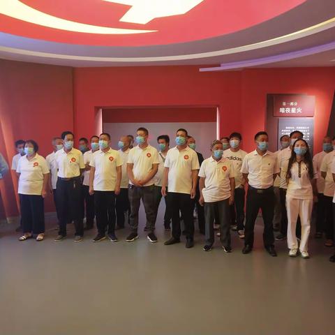 楼院村党总支部7月份主题党日活动