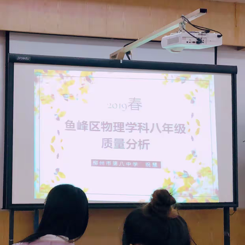 鱼峰区八年级物理质量分析会