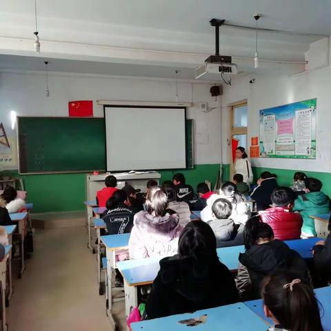 迁安镇杨崖中心完全小学宝洁健康教育课