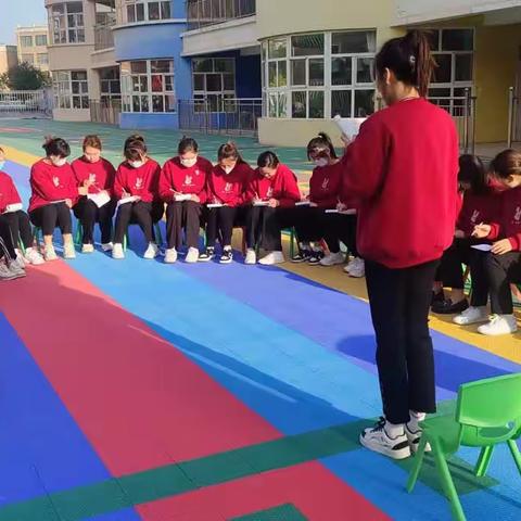 吴忠市利通区梁湾中心幼儿园晨会时刻