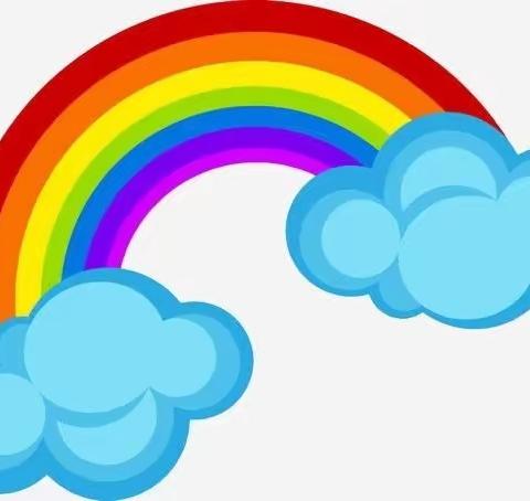 【新苗大二班】🌈纸巾彩虹桥🌈