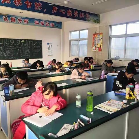 以考促学，以考促教——丁岗教育集团期中考试