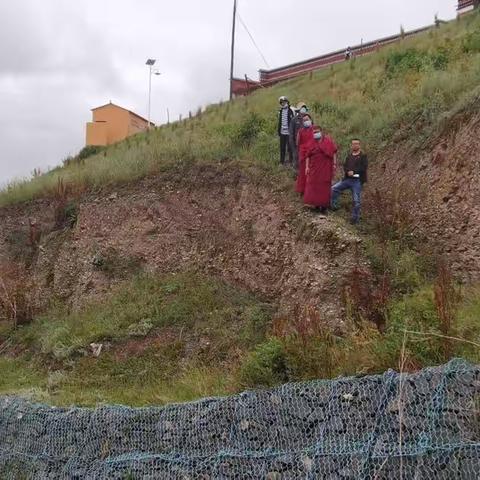 河南县香扎寺开展防汛防洪工作全域检查工作