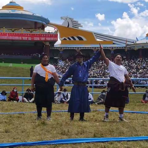 河南县那达慕搏克赛事