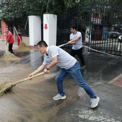 任丘办科技社区众志成城，奏响文明创建拼搏乐章