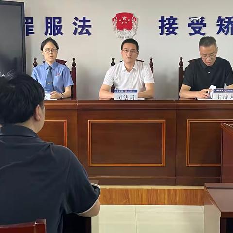 【法治新征程·献礼二十大】文艺路司法所对社矫对象吴某进行警示谈话