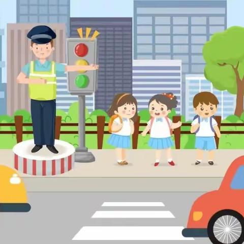 佳艺蓝天幼儿园【交通安全知识宣传】