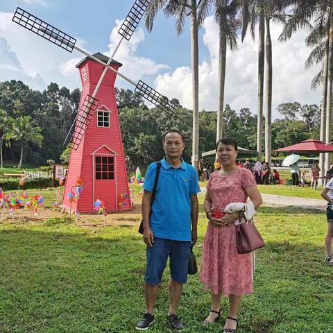 091~佳节双至，邢老师携妻游儋州