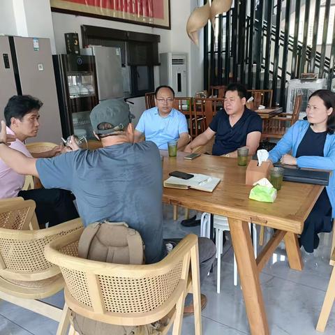 县旅文局到东英镇扶提西村调研赶海公园规划工作