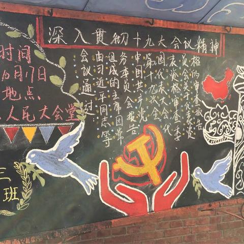 学习党的十九大    青春共筑中国梦临夏中学团委学习宣传党的十九大报告