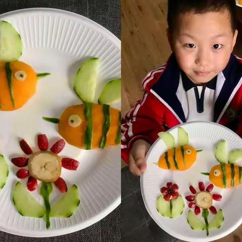 “拼”出美味，“果”然有趣——一（3）班创意水果拼盘