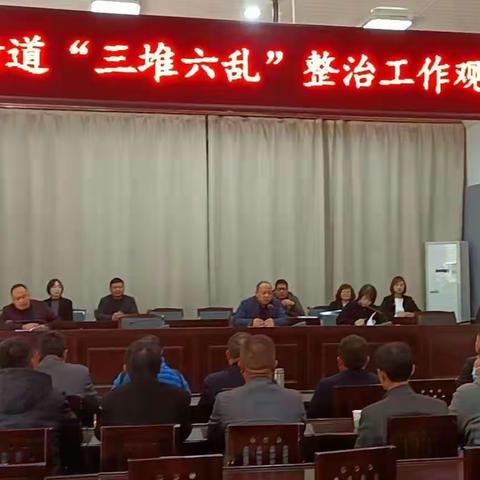 观摩评比把分打 街道干净人人夸